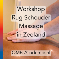 Workshop Rug schouder Massage in Zeeland