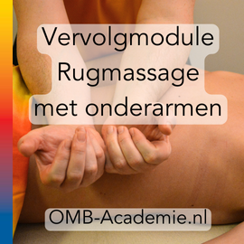 Massage lessen voor Gevorderden - Rugmassage met onderarmen