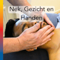 Een techniek uit de Cursus nek gezicht en handmassage