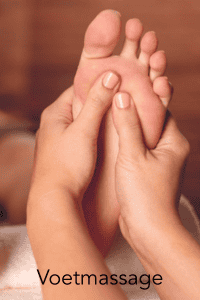 Een techniek uit de cursus Voetmassage