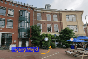 Ingang van Wajid - praktische informatie massagecursus